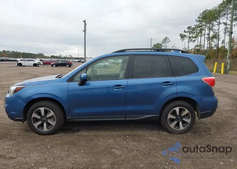 2018 Subaru Forester 2.5I Premium из США, поврежденный, VIN JF2SJAGC2JH415014